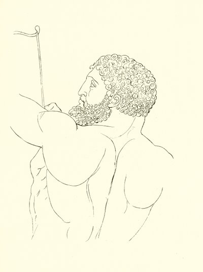 Hercules, Full of Dignity, Strength and Valour, Calmly Destroying the Stymphalades by English School