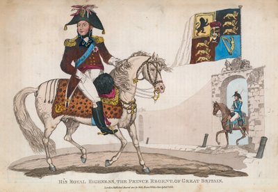His Royal Highness, the Prince Regent of Great Britain by English School