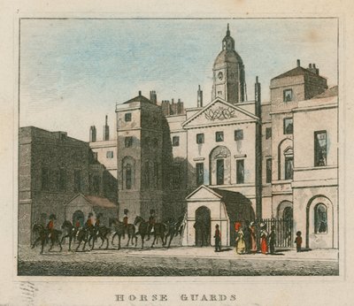 Horse Guards by English School