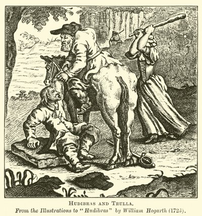 Hudibras and Trulla by English School