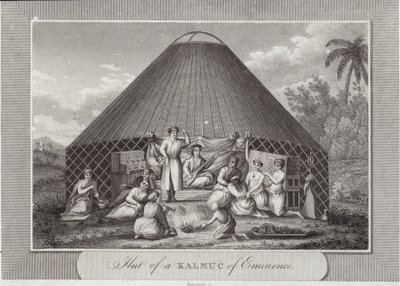 Hut of a Kalmuc of Eminence by English School
