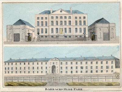 Hyde Park Barracks, London by English School