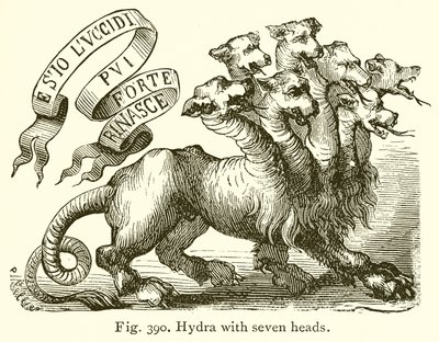 Hydra with Seven Heads by English School