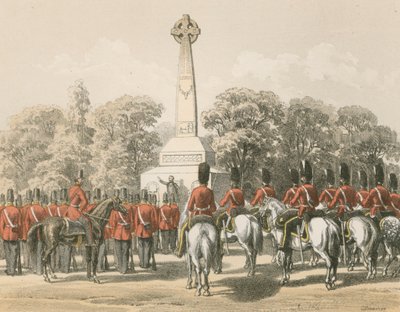 Inauguration of the Monument to the Seventy-Eighth, Edinburgh by English School