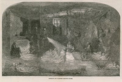 Interior of a London Lodging House by English School
