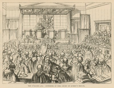 Interior of the Court of Queen