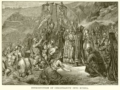 Introduction of Christianity into Russia by English School