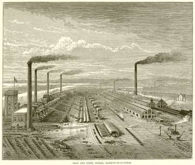 Iron and Steel Works, Barrow-in-Furness by English School
