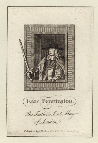 Isaac Pennington by English School