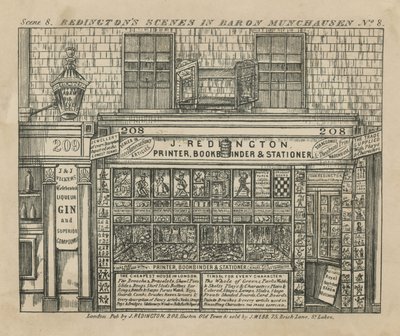 J. Redington Printer, Bookbinder and Stationer by English School