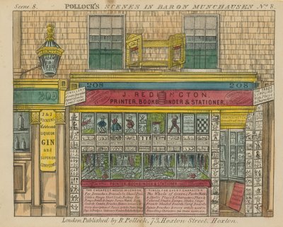 J. Redington Printer, Bookbinder and Stationer by English School