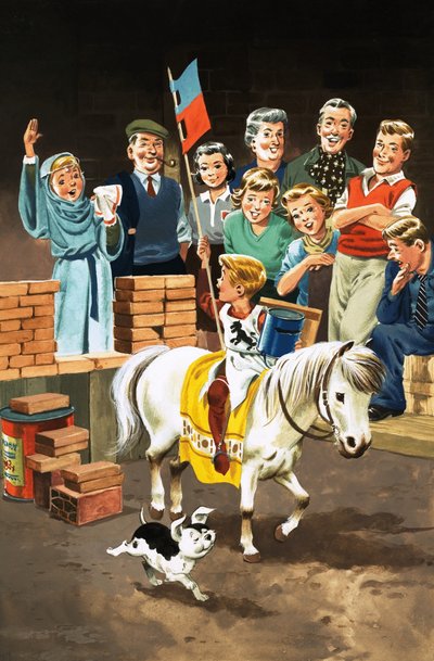 Jack and Jill and the Old Castle by English School