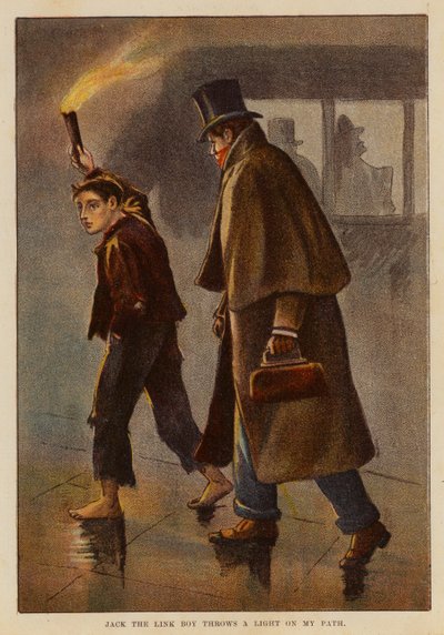 Jack the link boy throws a light on my path by English School
