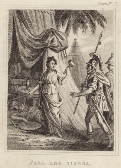 Jael and Sisera by English School