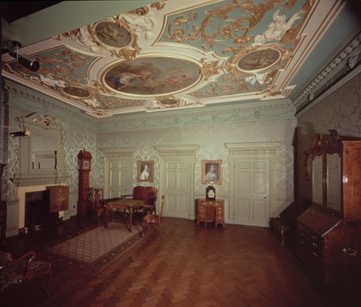 James Gibbs Drawing room from Henrietta Place, c.1728 by English School