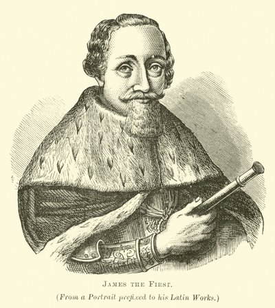 James the First by English School