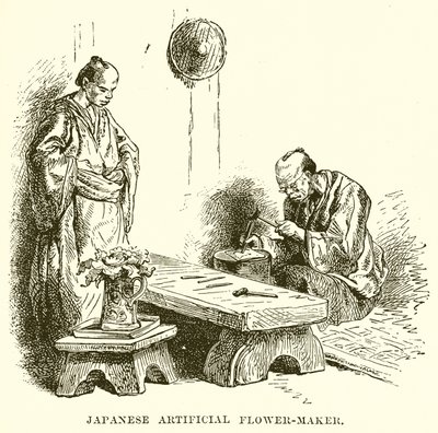 Japanese Artificial Flower-Maker by English School