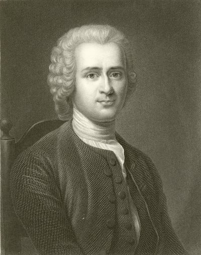 Jean Jacques Rousseau by English School