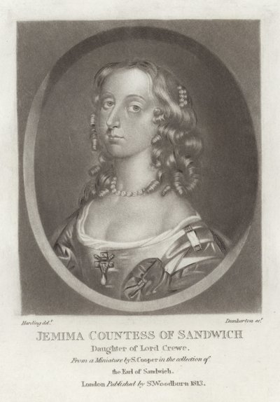 Jemima Countess of Sandwich by English School