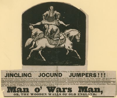 Jingling Jocund Jumpers; Messrs Cooke, Lee and Jackson by English School