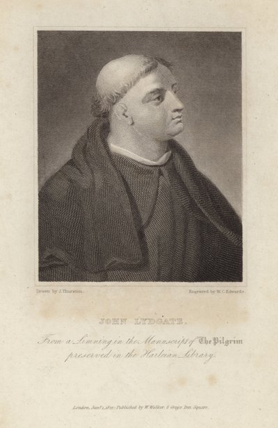 John Lydgate by English School
