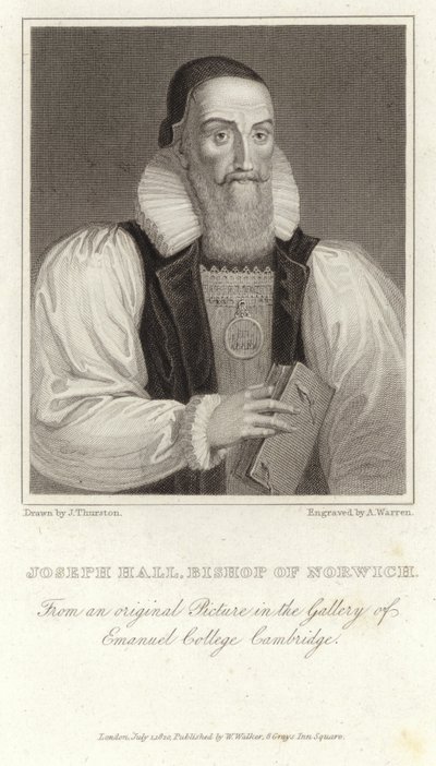 Joseph Hall, Bishop of Norwich by English School