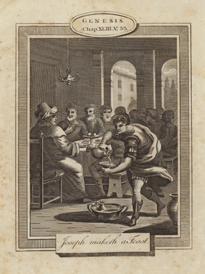 Joseph makes a feast by English School