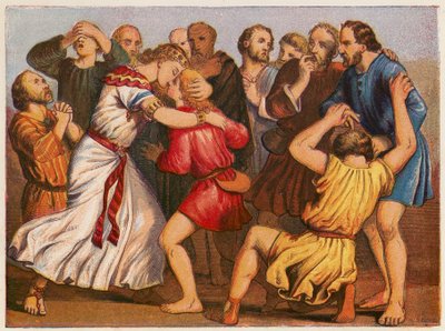 Joseph makes himself known to his brethren by English School