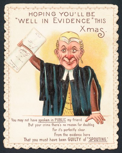 Judge in Court by English School