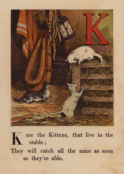 K, Kittens by English School