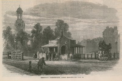 Kennington Turnpike Gate by English School