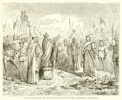 King Boleslav of Poland Receiving the Church