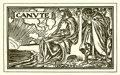 King Canute by English School