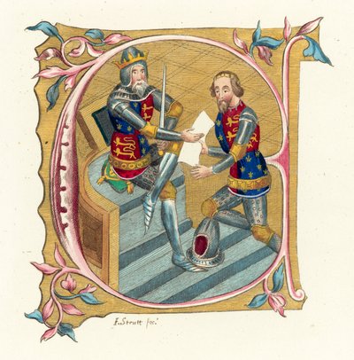 King Edward III and Prince Edward by English School