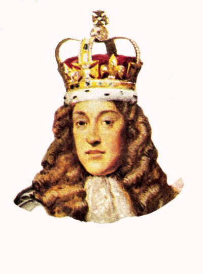 King James II by English School