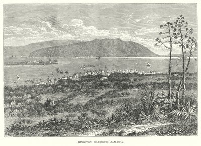 Kingston Harbour, Jamaica by English School