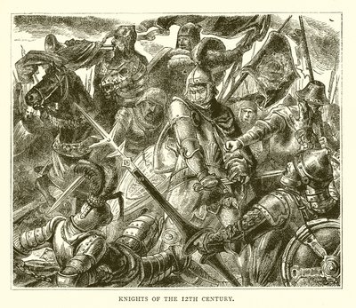Knights of the 12th Century by English School