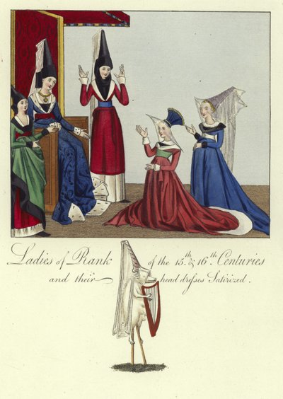Ladies of rank of the 15th and 16th Centuries by English School