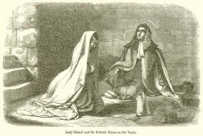 Lady Grisell and Sir Patrick Hume in the Vault by English School
