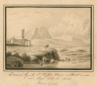 Landscape by English School