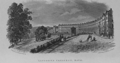 Lansdown Crescent, Bath by English School