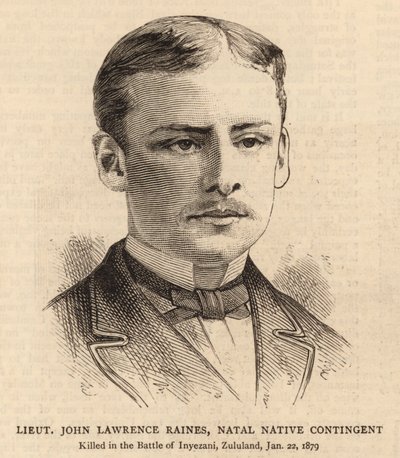 Lieutenant John Lawrence Raines, Natal Native Contingent by English School