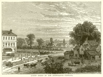 Lisson Green in the Eighteenth Century by English School