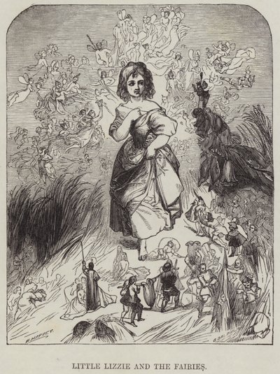 Little Lizzie and the fairies by English School