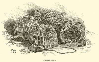 Lobster Pots by English School