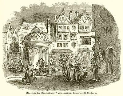 London Conduit and Winter-Carriers: Seventeenth Century by English School