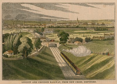London and Croydon Railway, from New Cross Deptford by English School