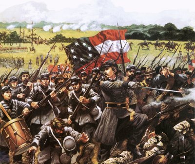 Loreta Janeta Velasquez Who Fought with the Confederate Army, Disguised as a Man by English School
