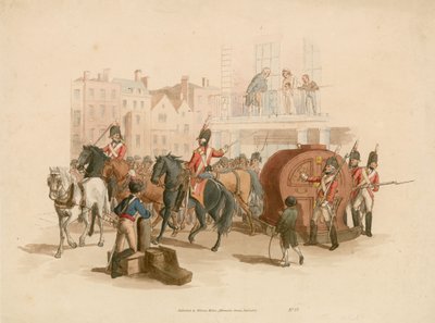 Lottery Tickets Being Transported Under Armed Guard by English School