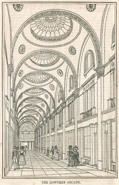 Lowther Arcade, Strand, London by English School
